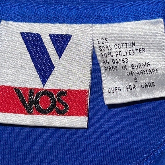 VOS ACURA CLASSIC Blue Tennis 🎾 Sweat Shirt Sz. S - Picture 4 of 10